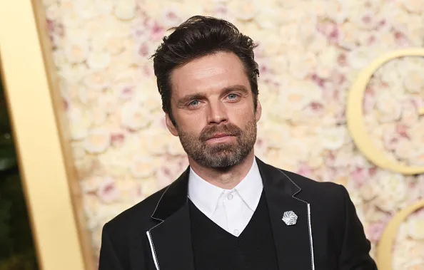 Себастьян Стэн на премьере фильма в костюме