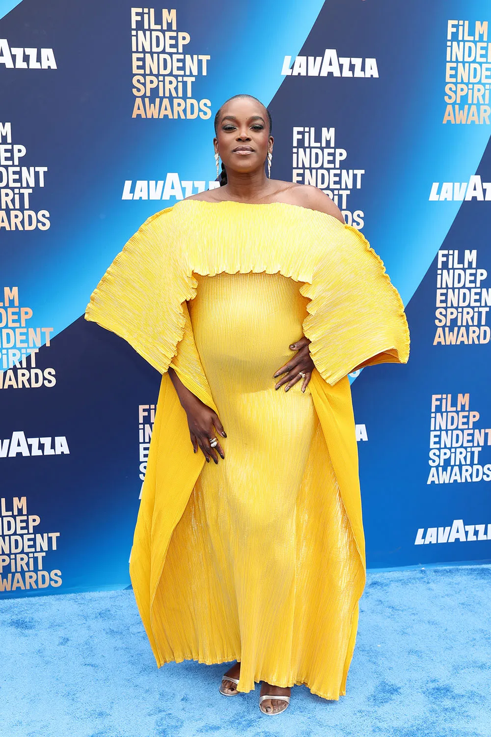 Wunmi Mosaku attends the 2026 Film Independent Spirit Awards at Hollywood Palladium on Feb. 15, 2026, in Los Angeles, California.