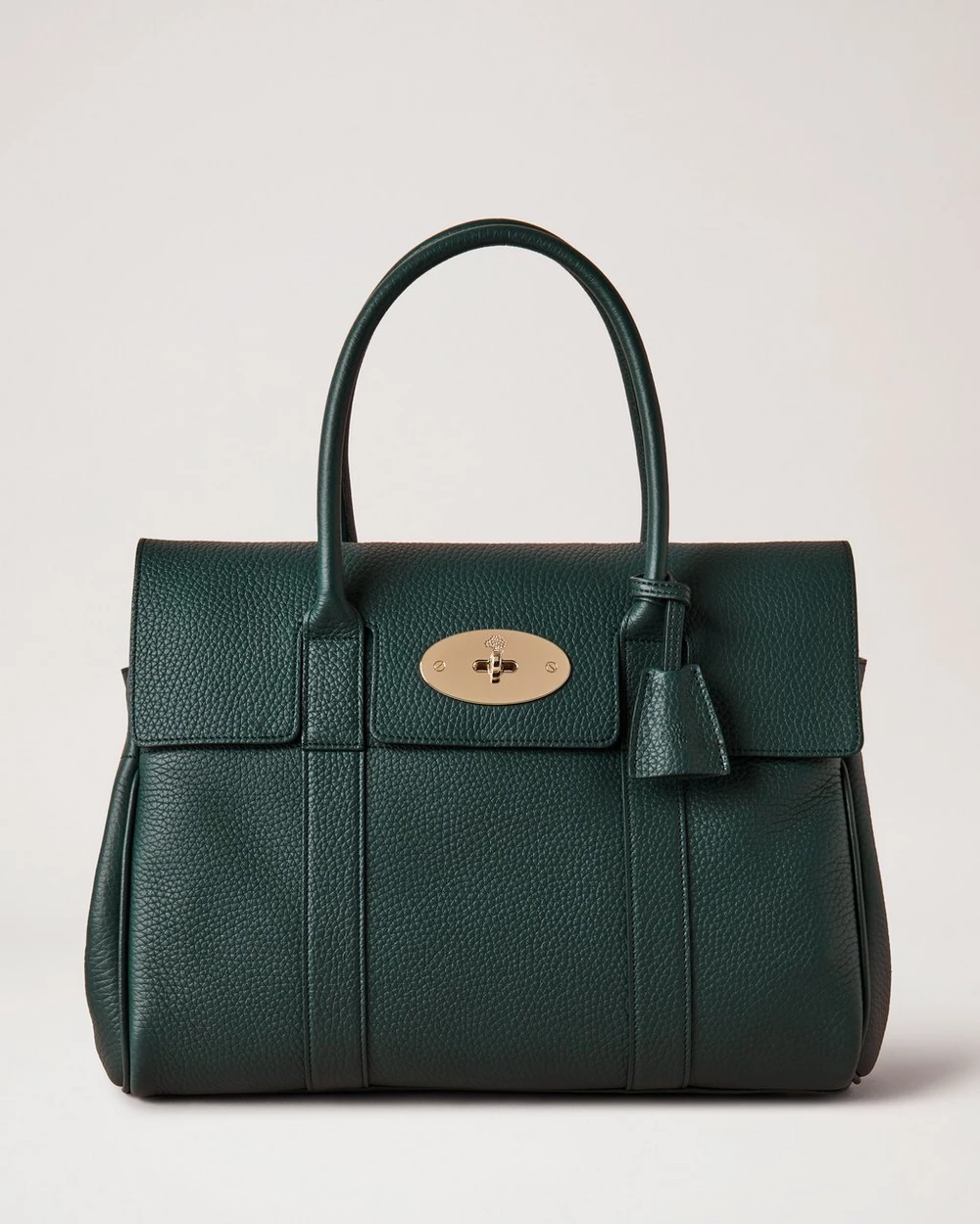 Mulberry Green heavy grain Bayswater bag— Best quiet luxury handbags