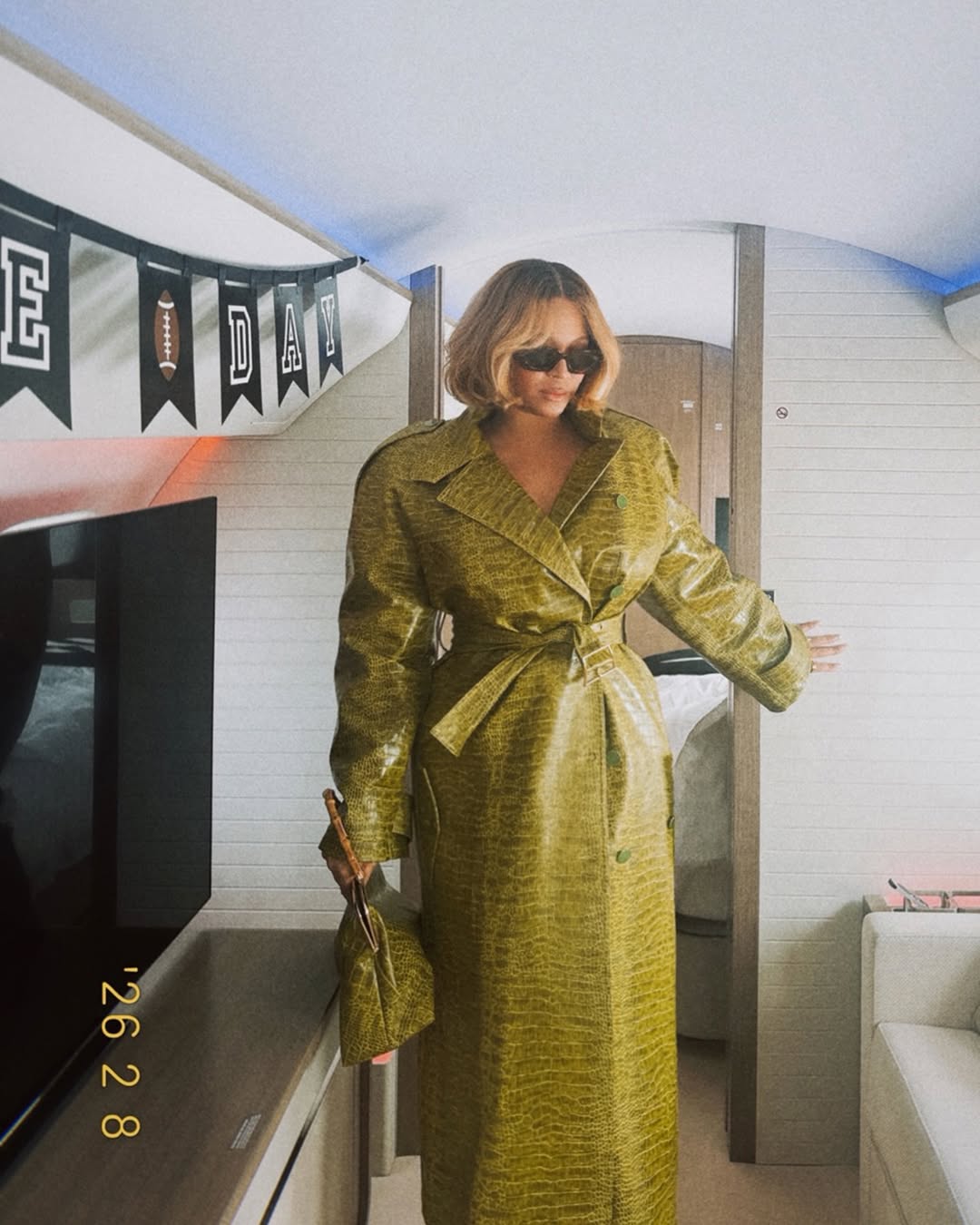 Off The Runway: Beyoncé Stuns In Three Rowen Rose FW26 Coats During Super Bowl Weekend