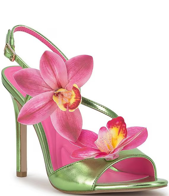 jessica simpson floral sandals