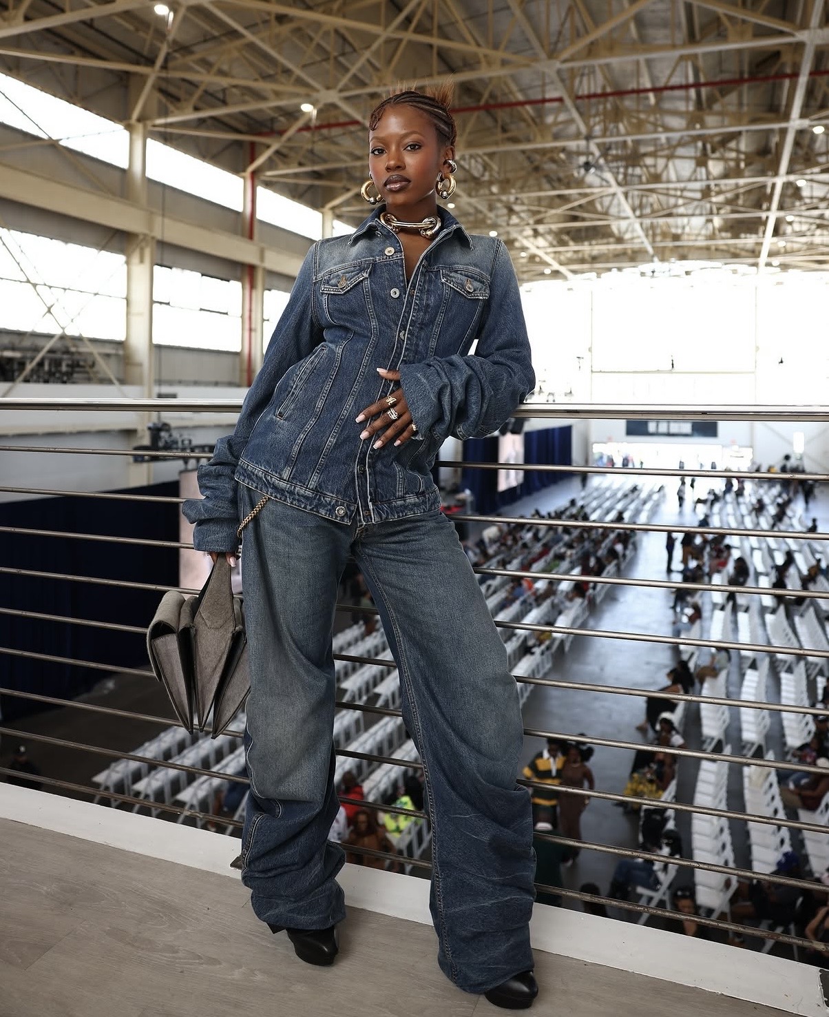 denim on denim trend 2026