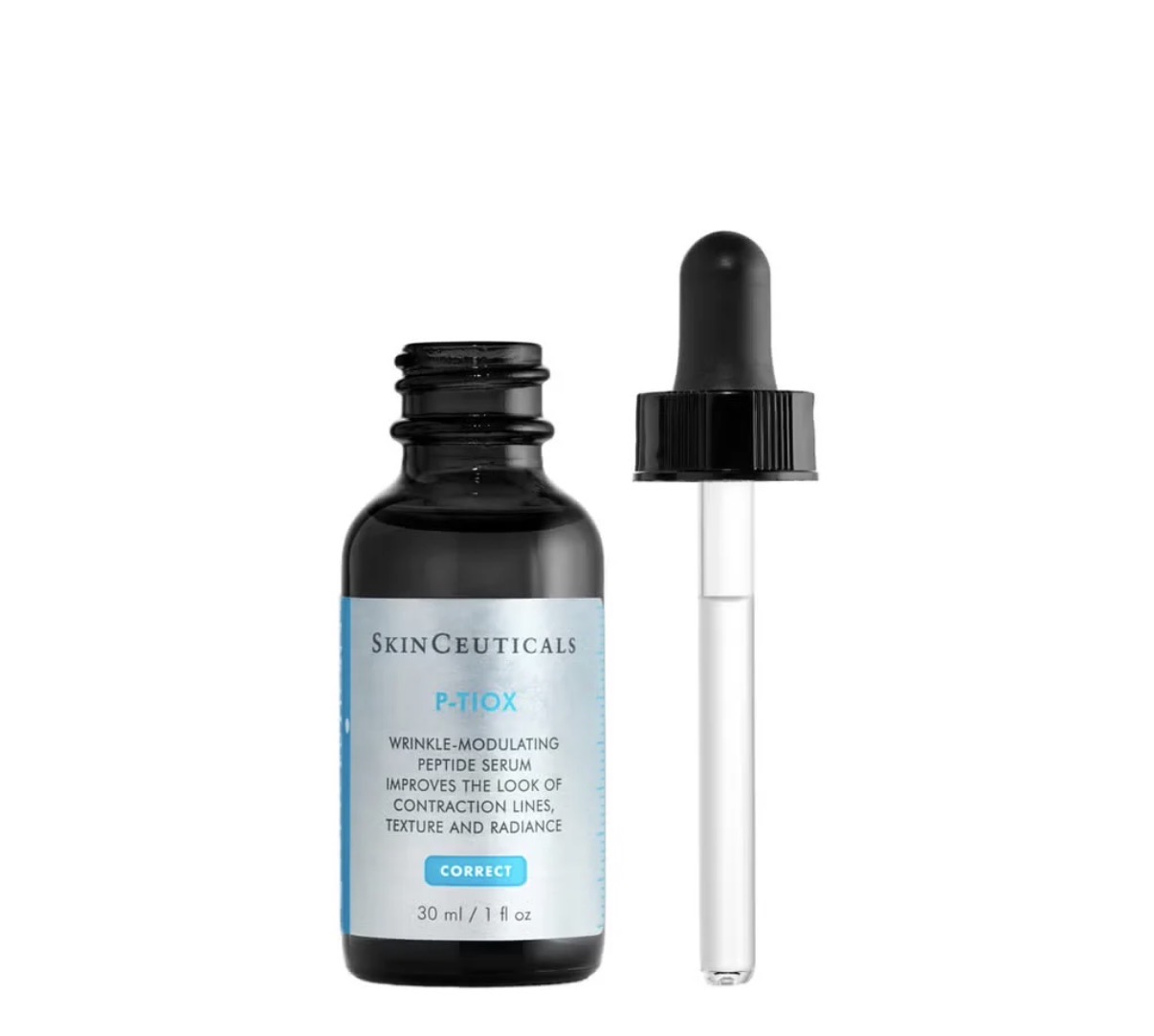 SkinCeuticals P-TIOX peptide serum for smoothing wrinkles and improving texture— top-rated peptide serums