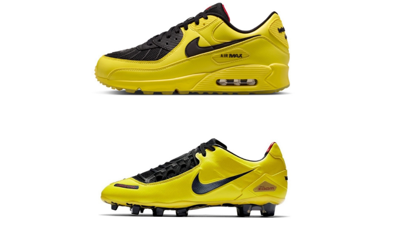 The Nike Air Max 90 T90 Zest is Football-Core’s Boldest Spring Trend | StyleRave 
