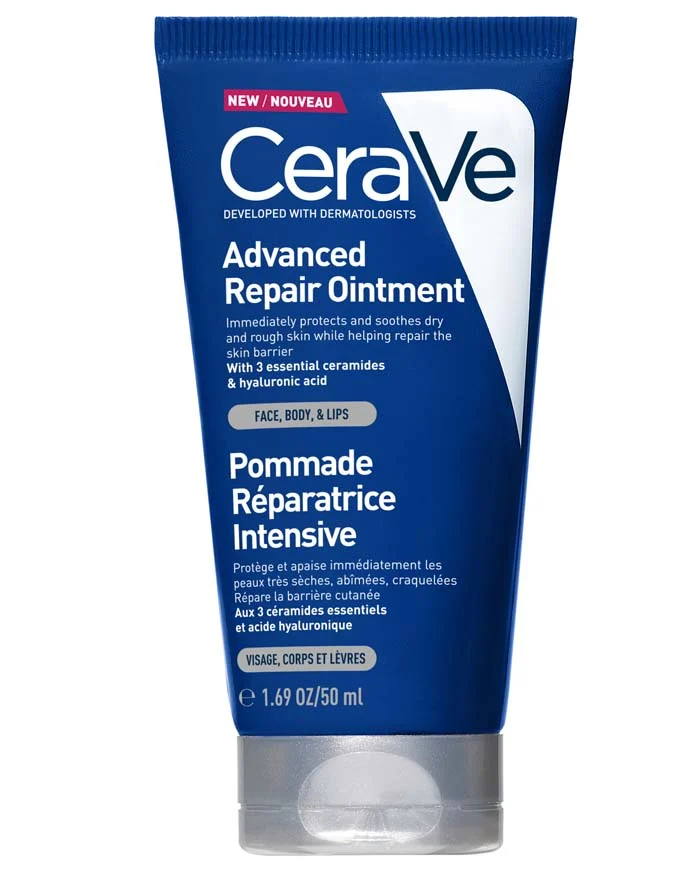 CeraVe Advanced Repair Ointment uses— Best skin barrier repair products