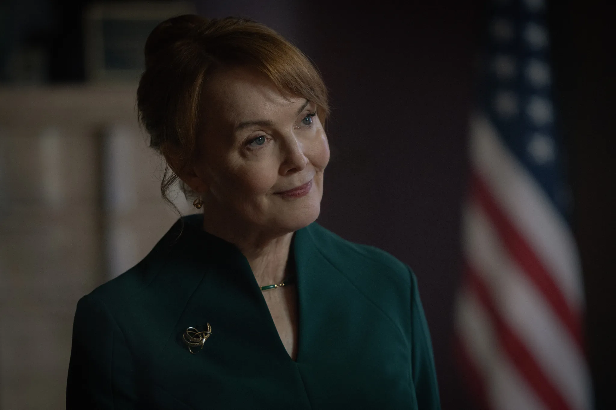 Ashley Zukerman as Congressman Daniel Keene in Silo Season 3 origin story