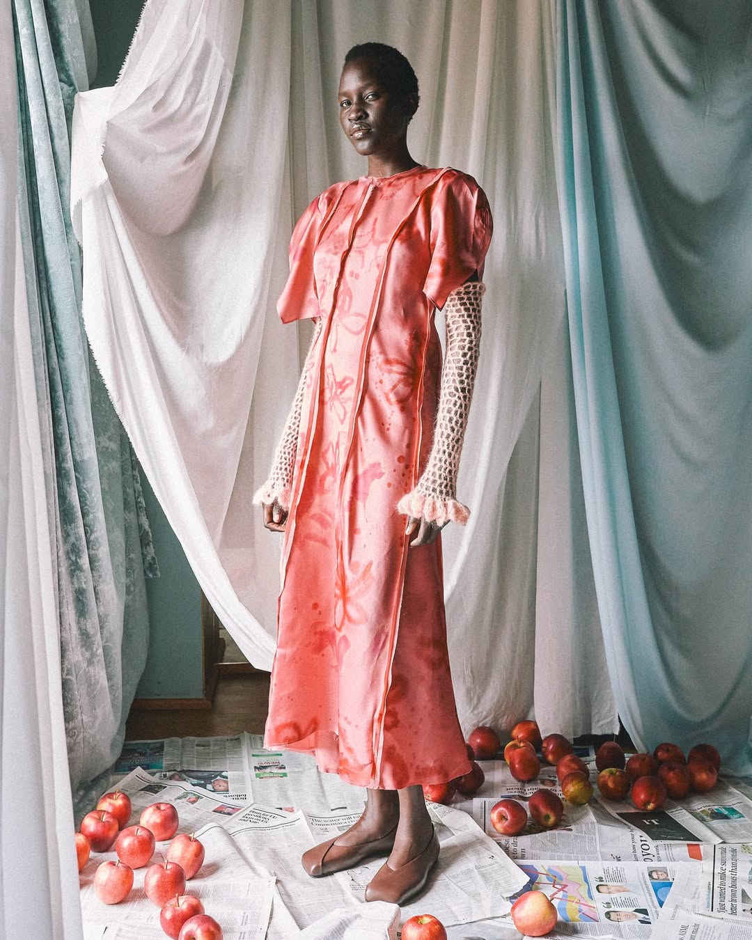 A design piece from Moja Rowa's Under the Apple Tree ~ Fall Winter 26/27