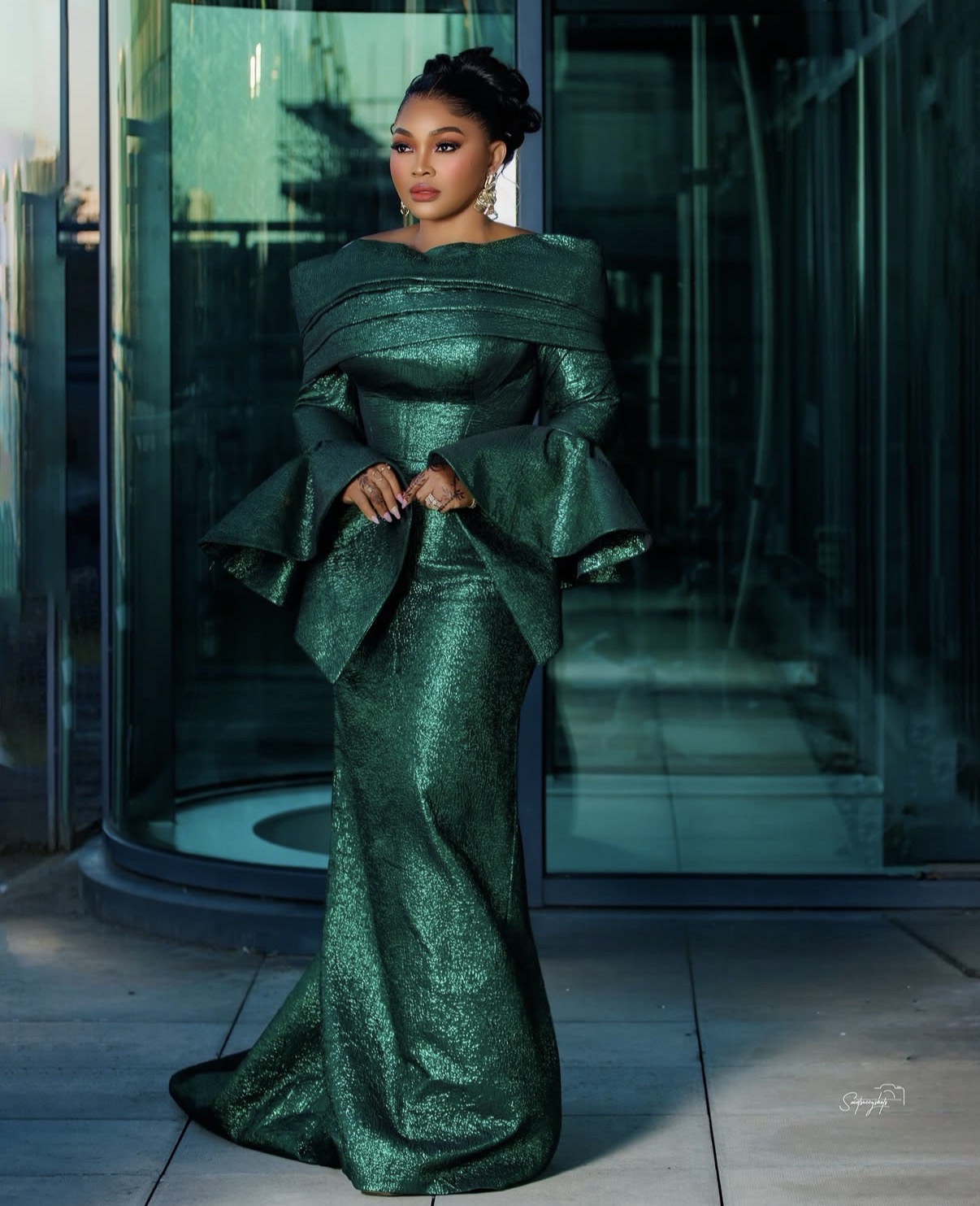 Nigerian modern glamour fashion
