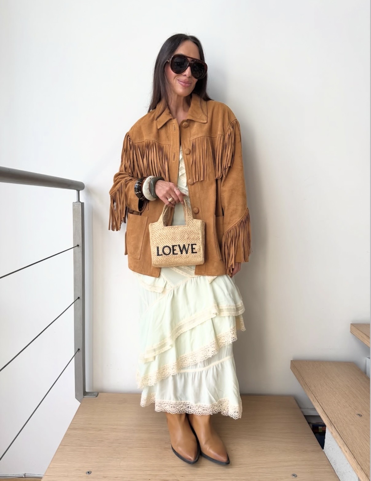 Boho chic style outfit 2026