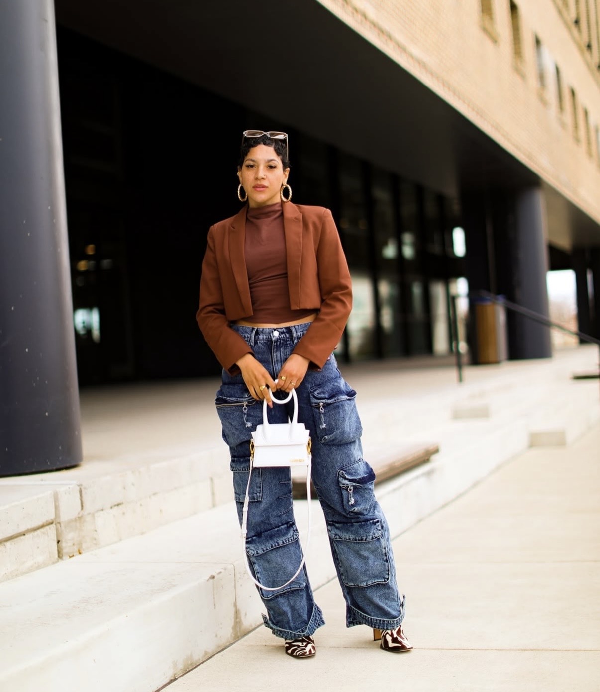 cargo pants outfit women