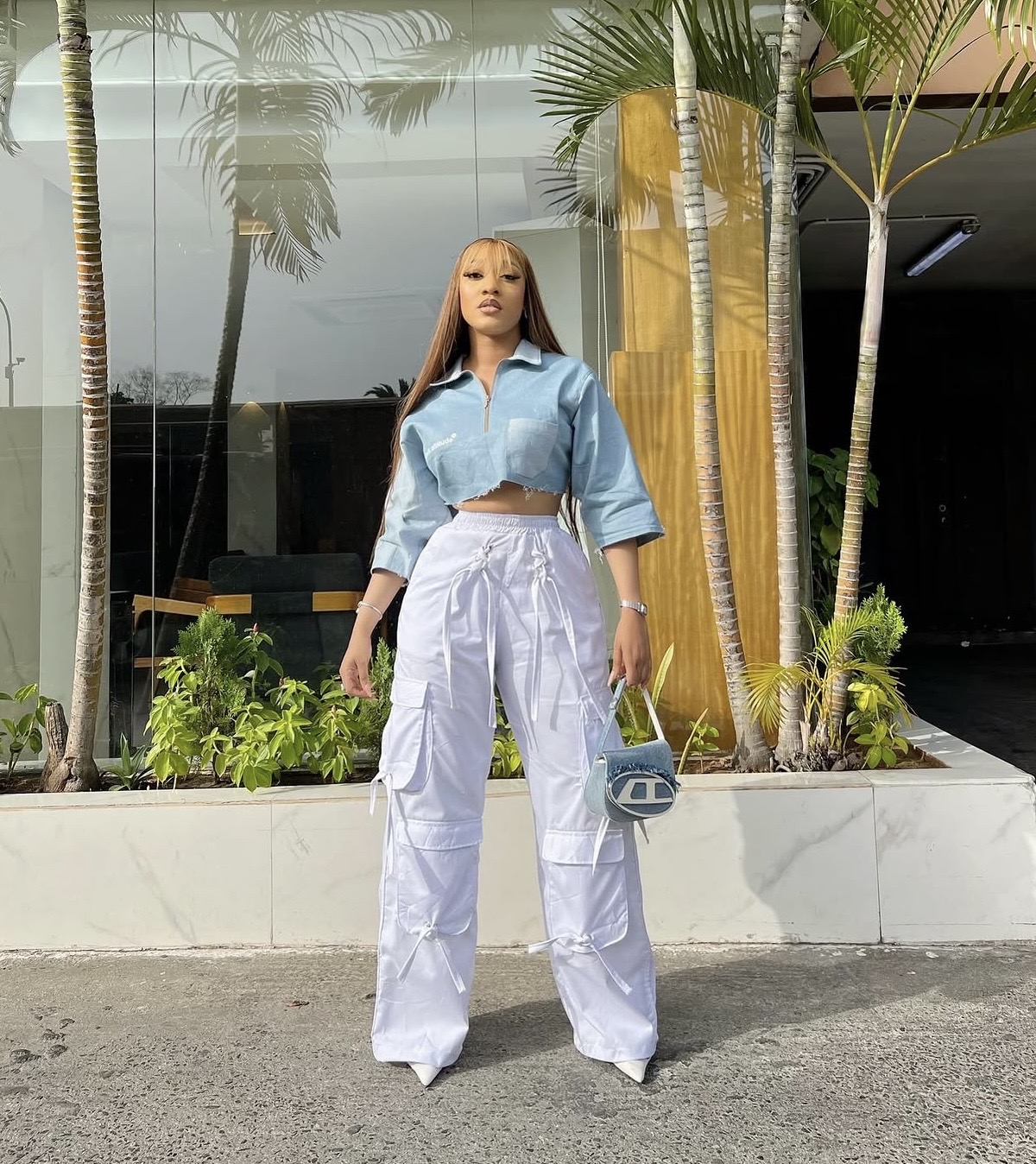 cargo pants outfit women