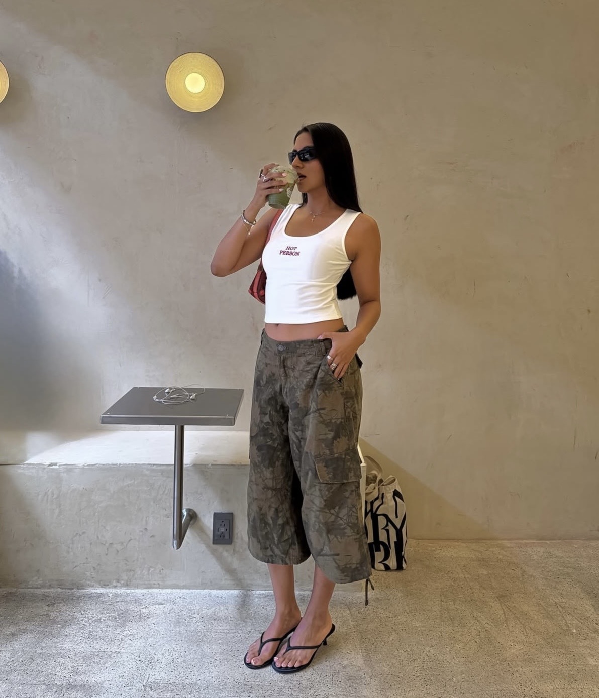 cargo pants outfit women