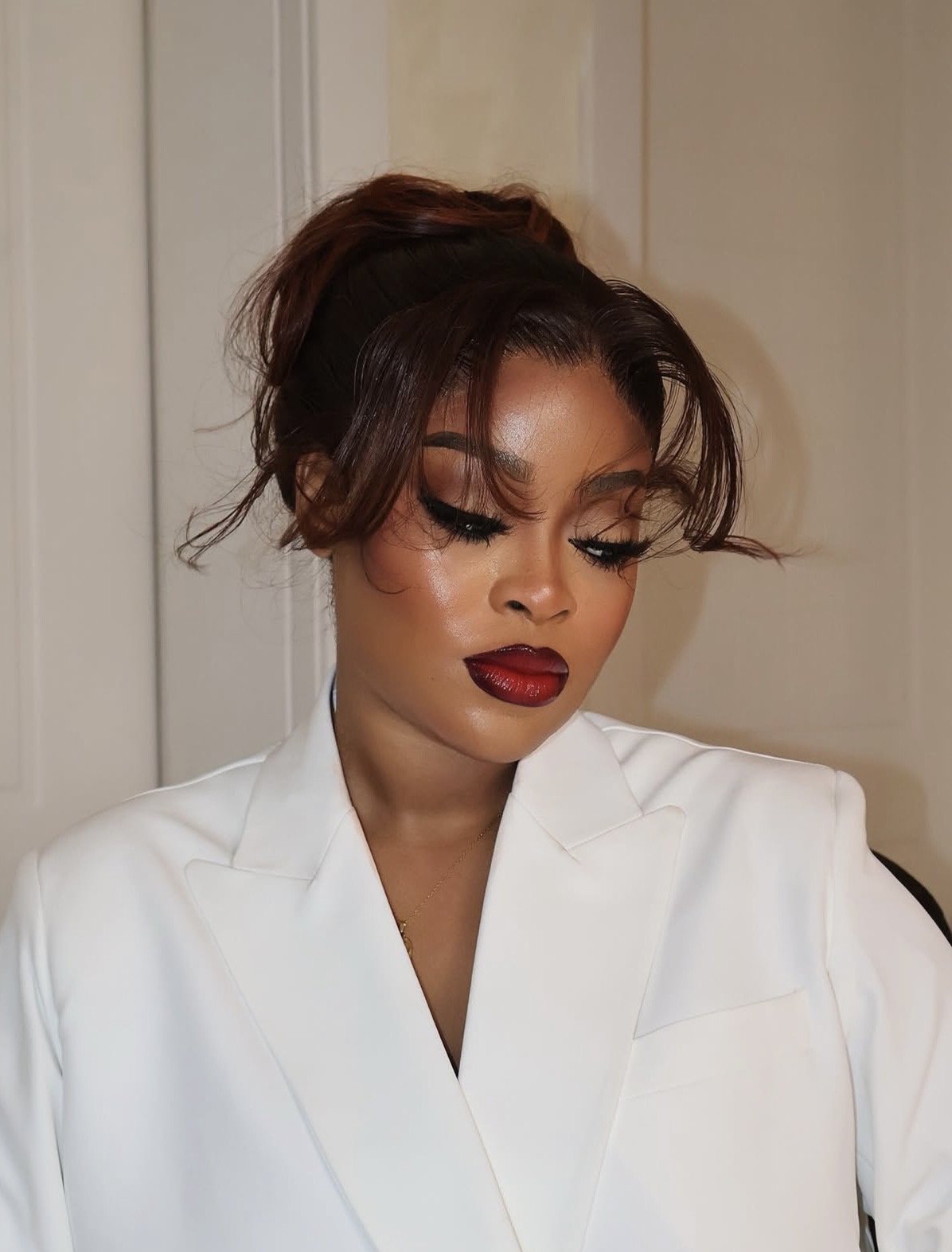 matte and dewy makeup