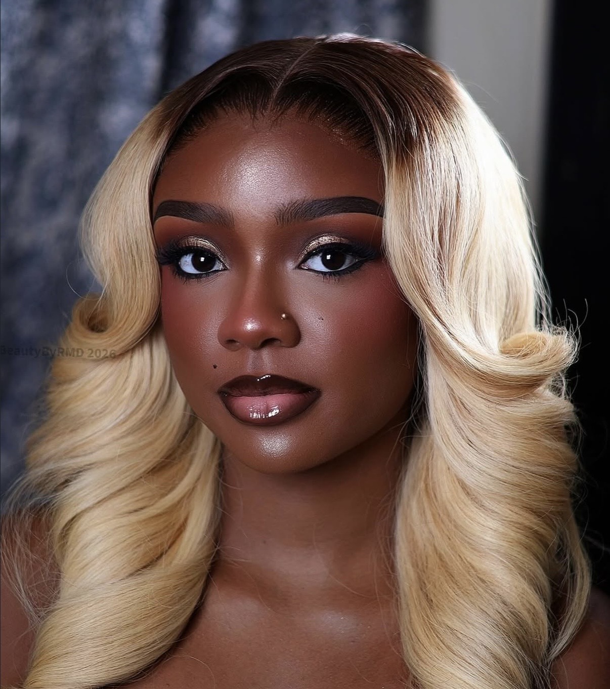 matte and dewy makeup