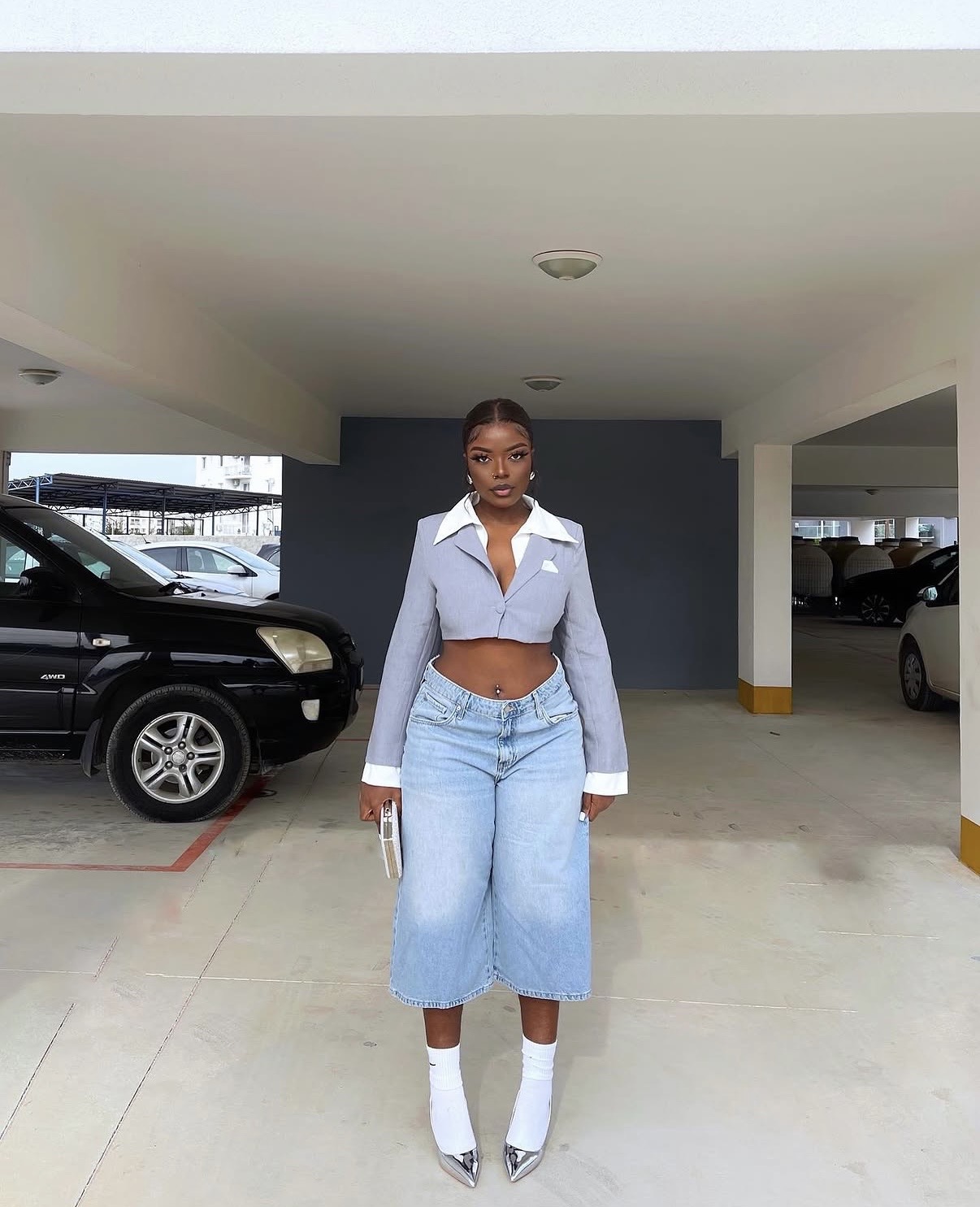 Jorts outfit women