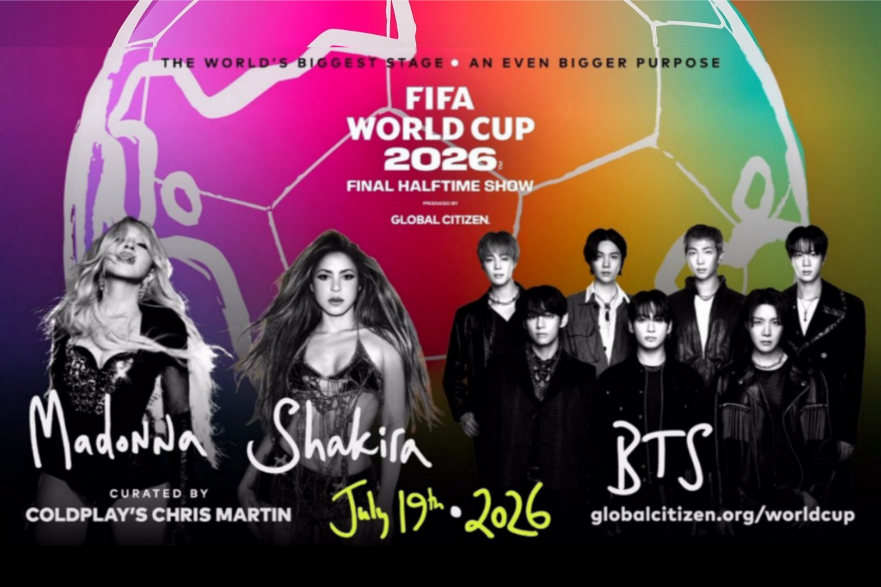 Madonna, Shakira and BTS to headline 2026 FIFA World Cup Final Halftime Show Madonna, Shakira and BTS to headline 2026 FIFA World Cup Final Halftime Show