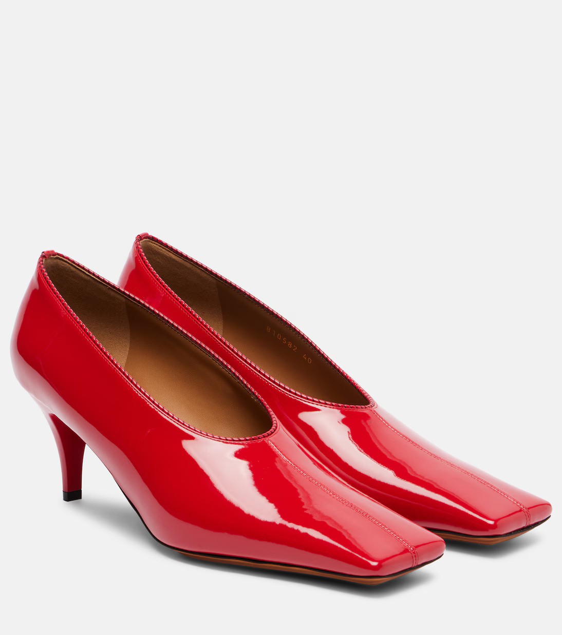 red kitten heels spring shoes