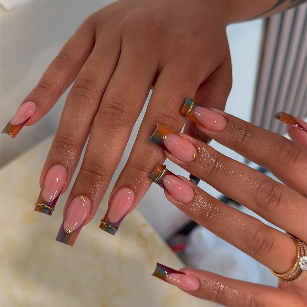 colored-french-tip-manicure-ideas-style-rave