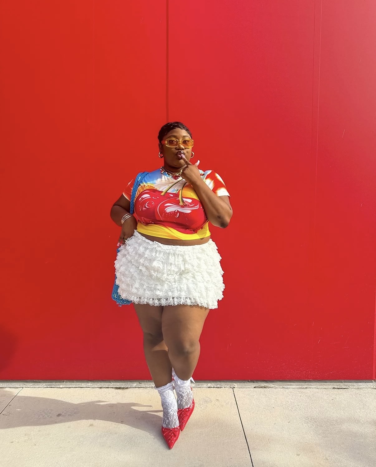 Plus-size women rave outfit ideas