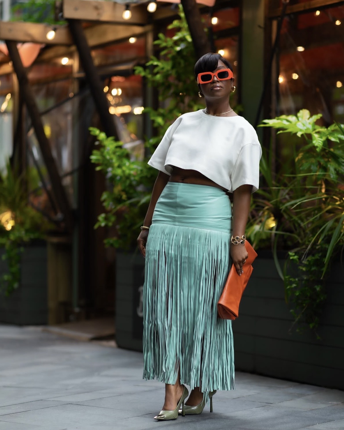 Fringe outfit summer styling