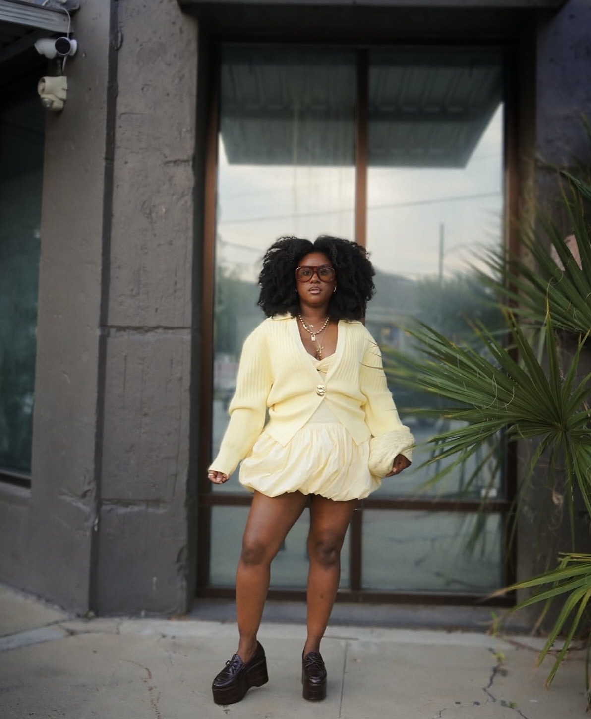Bubble outfit styling
