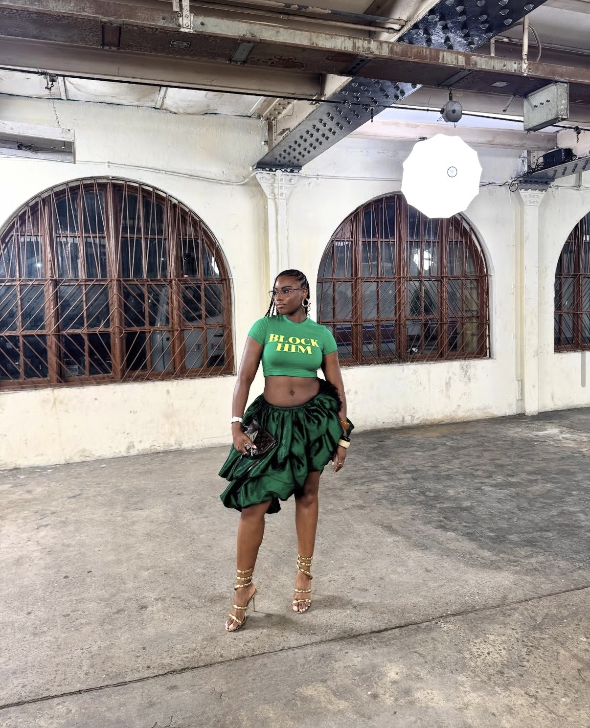Bubble outfit styling