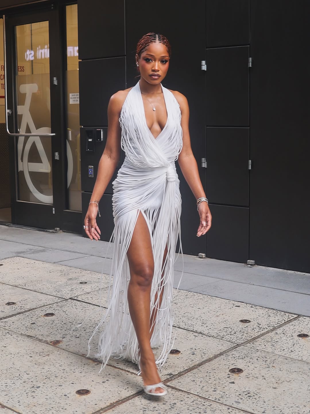 psychology of style clothing keke palmer fringe white dresscommunication