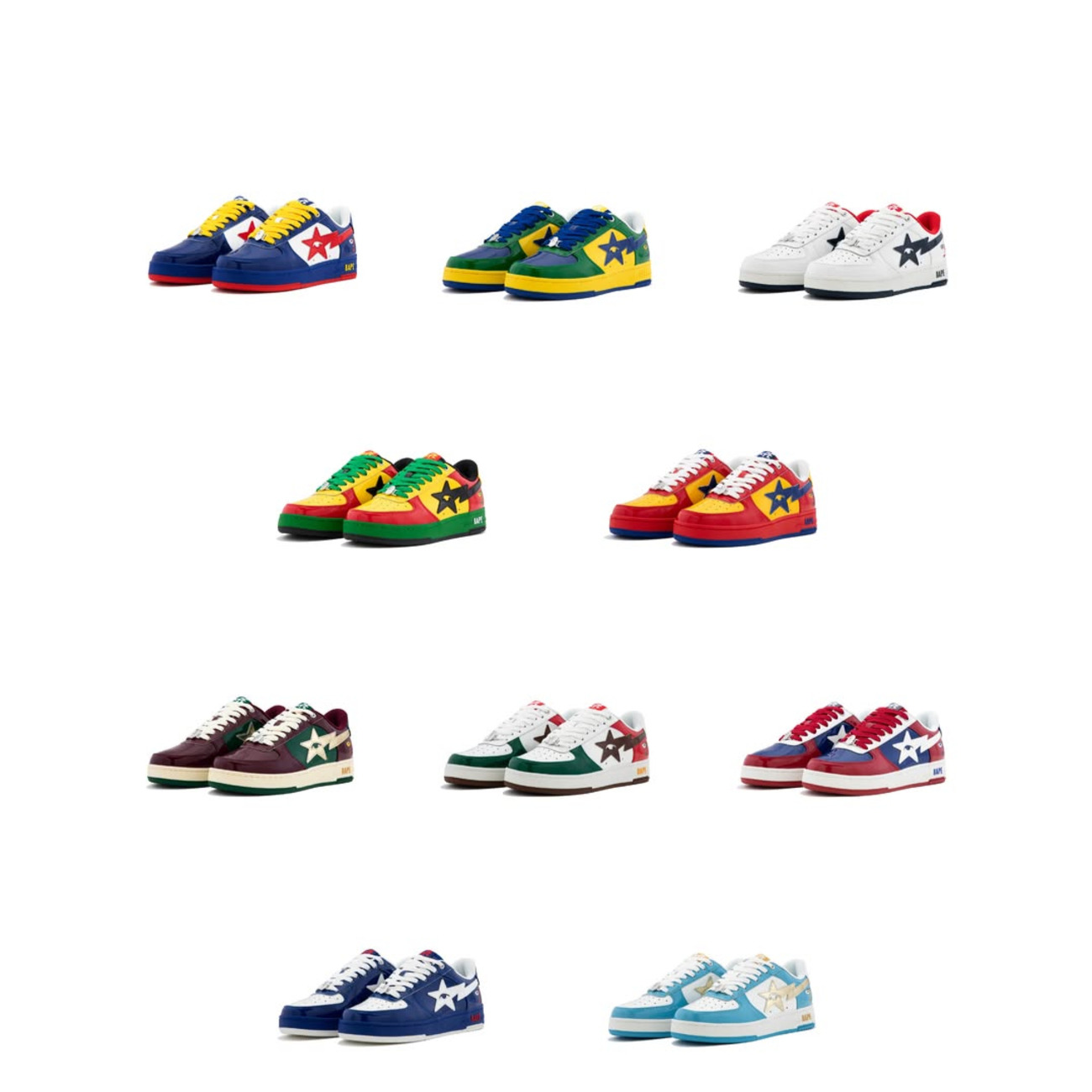 The KidSuper x Bape World Cup Collection Gives All 48 Nations Their Own Sneaker The KidSuper x Bape World Cup Collection Gives All 48 Nations Their Own Sneaker