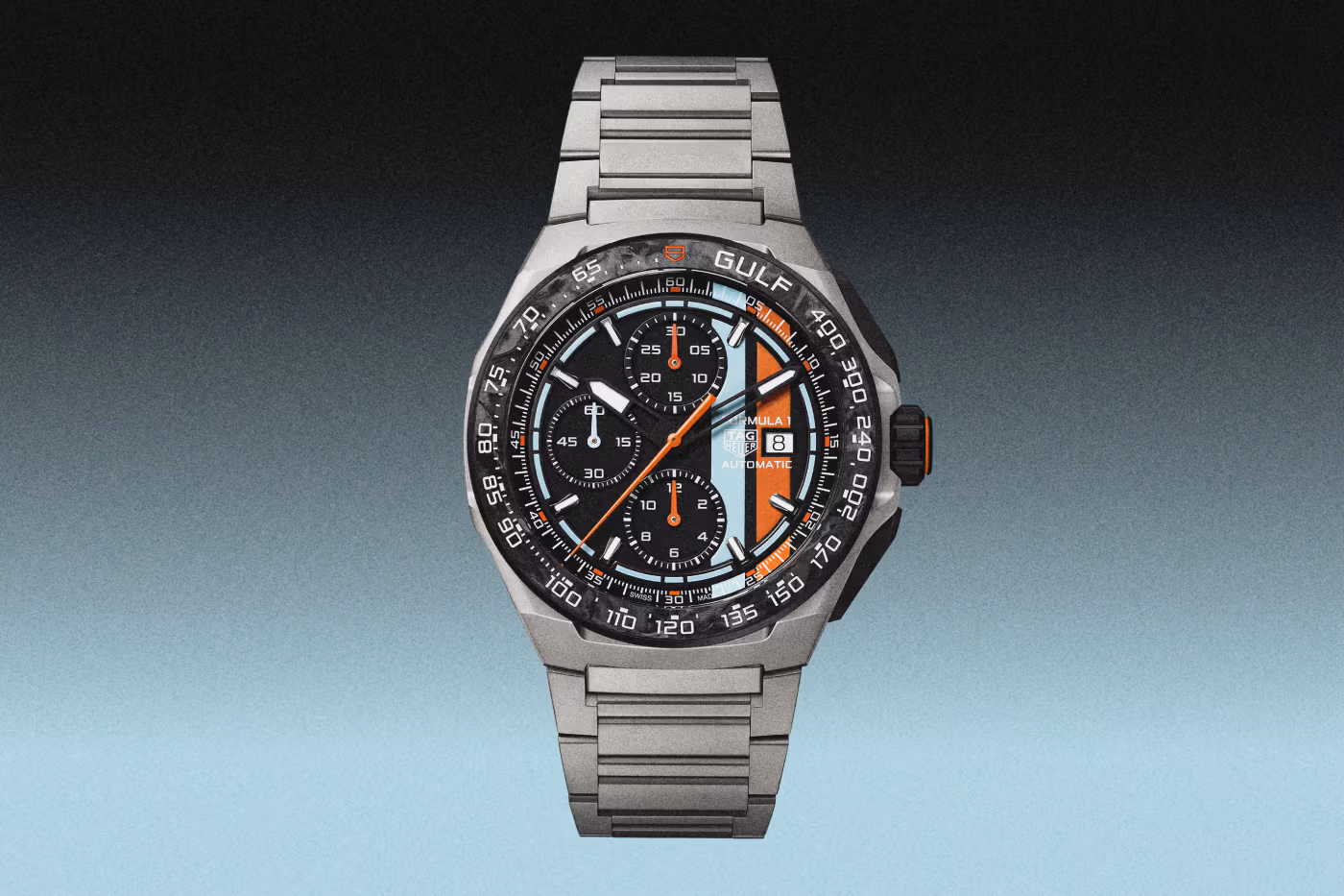 TAG Heuer Debuts a New Formula 1 x Gulf Chronograph Inspired by Racing Legends