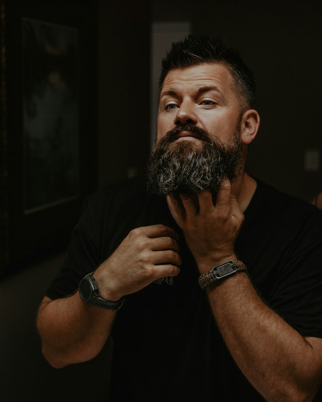 Well-groomed man in fitted clothing representing habits of men who always look put together