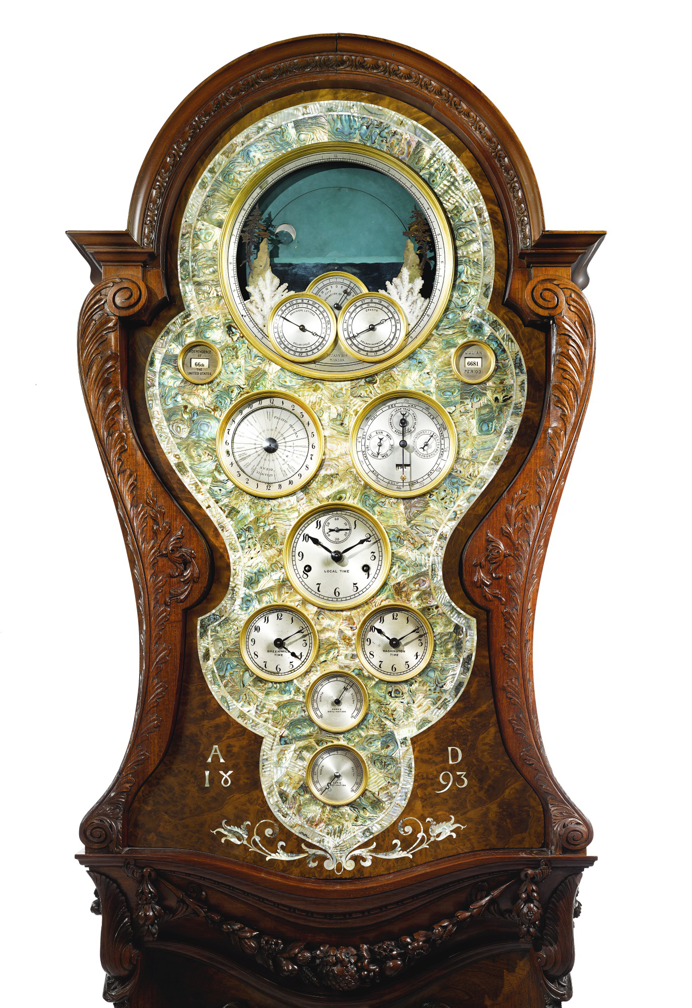 Tiffany & Co. Unveils Its Restored Astronomical Clock for America's 250th Annive...