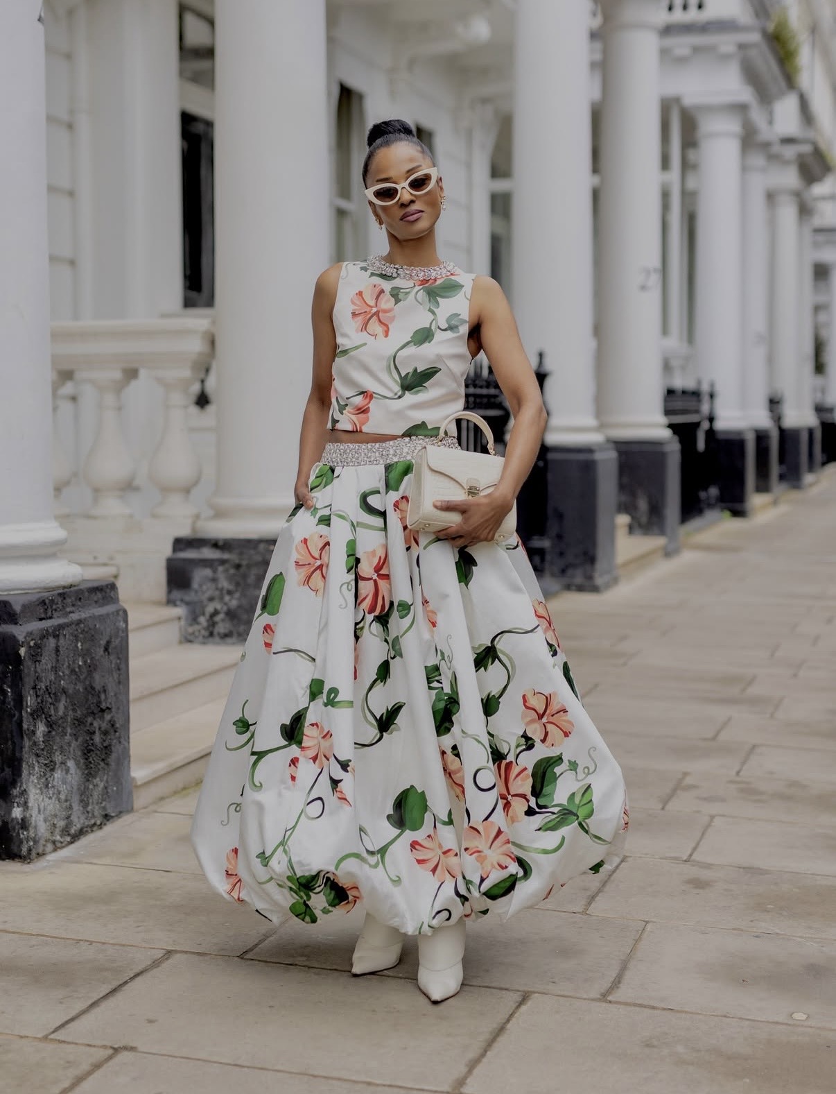 Maxi skirt set summer outfit