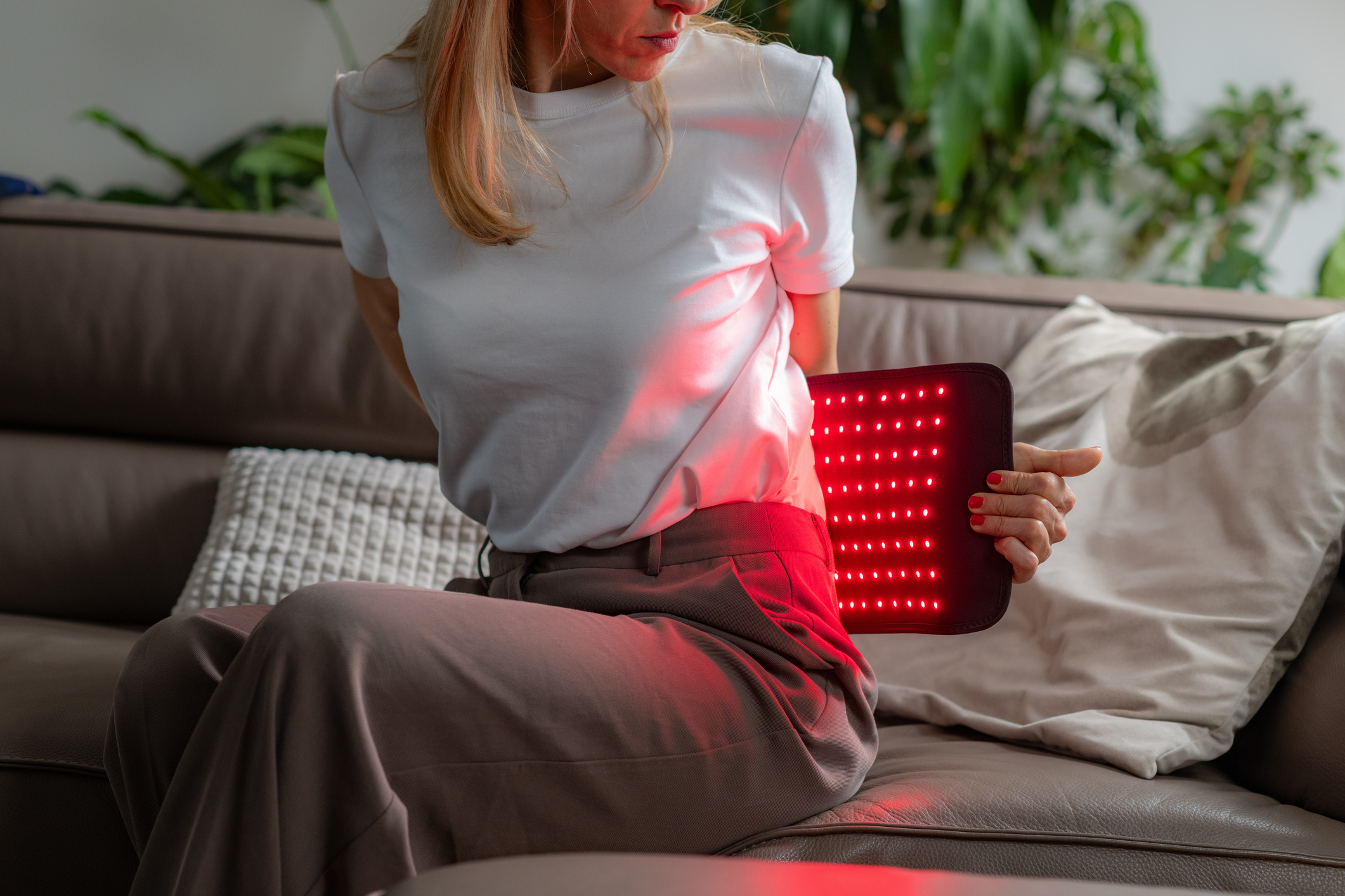 Red light therapy belt