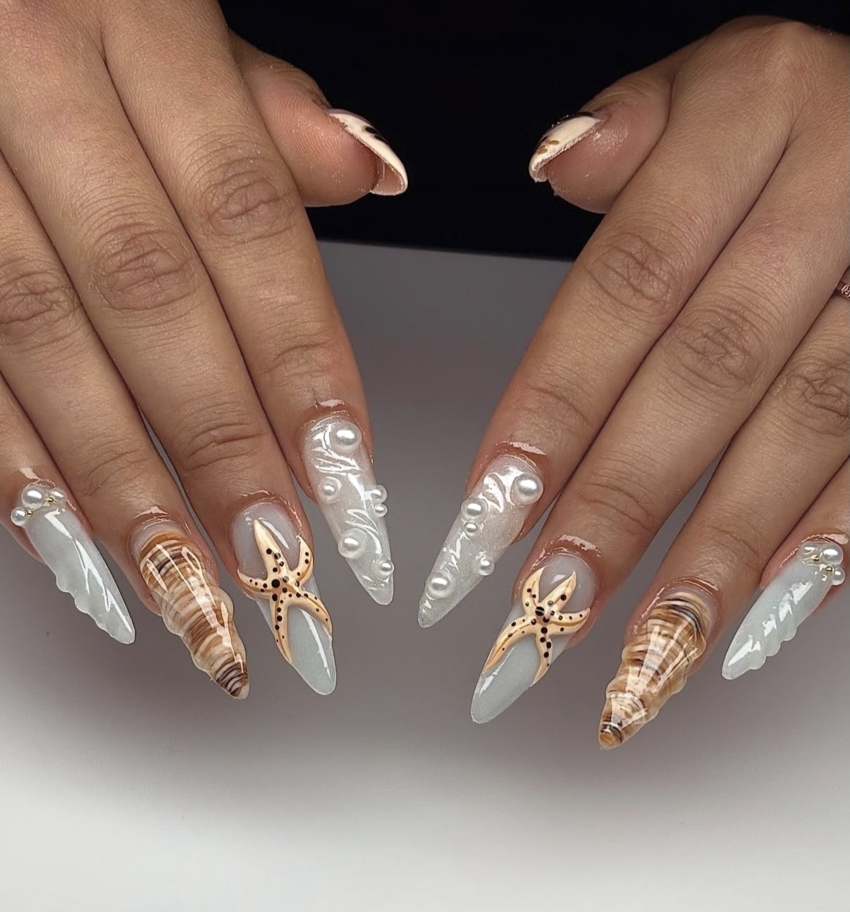best-seashell-nail-designs-summer-Style-Rave