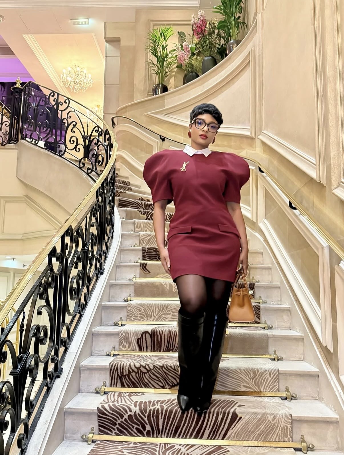 burgundy fall outfits