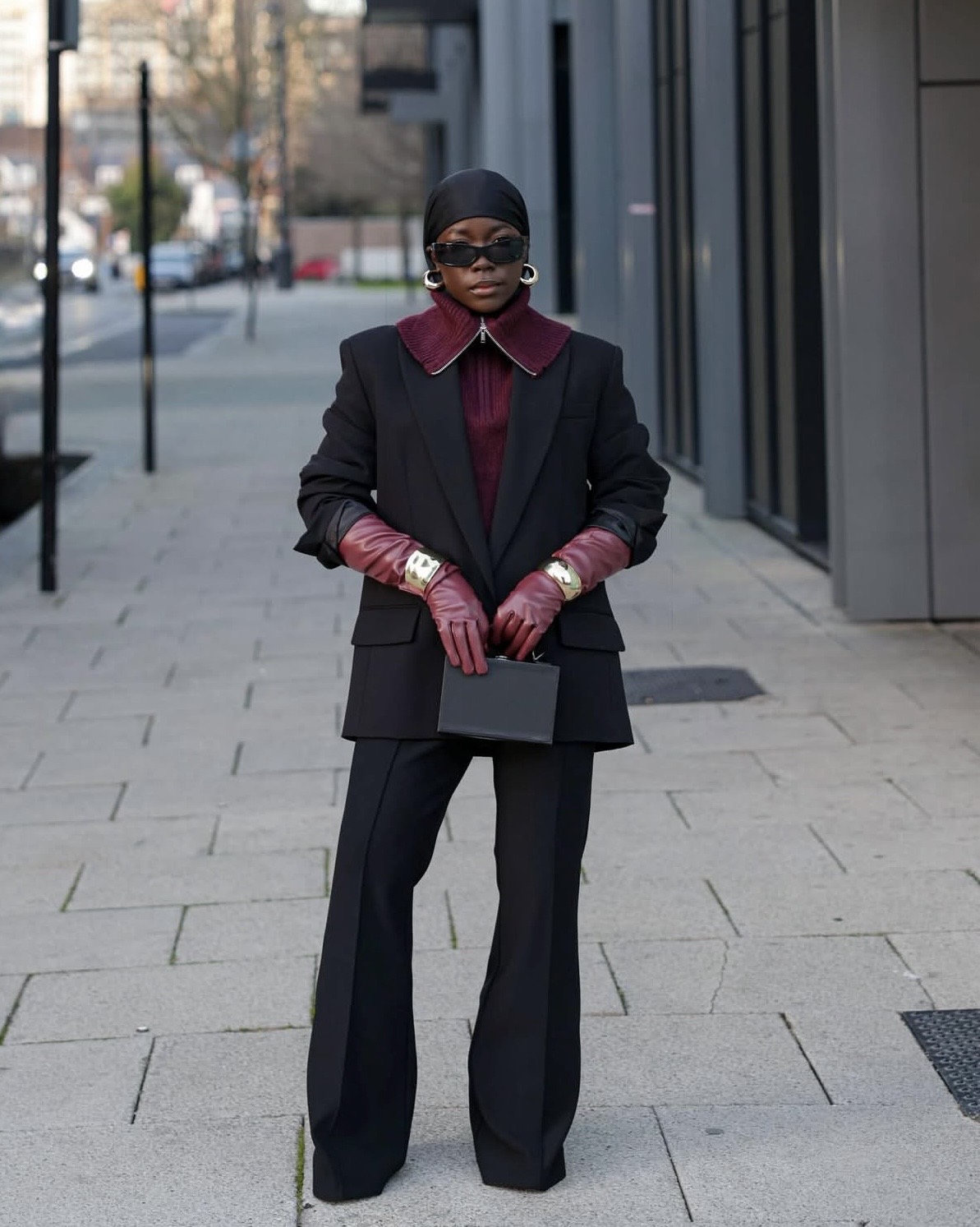 burgundy fall outfits