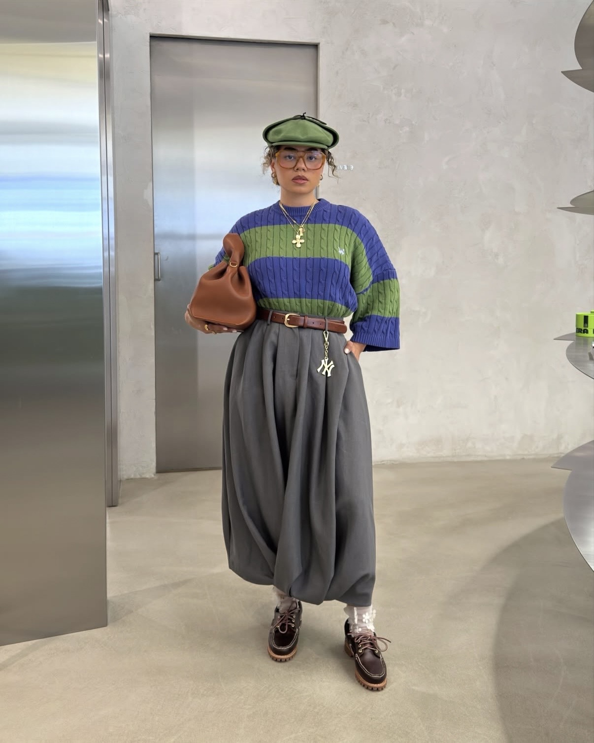oversized sweater fall styling