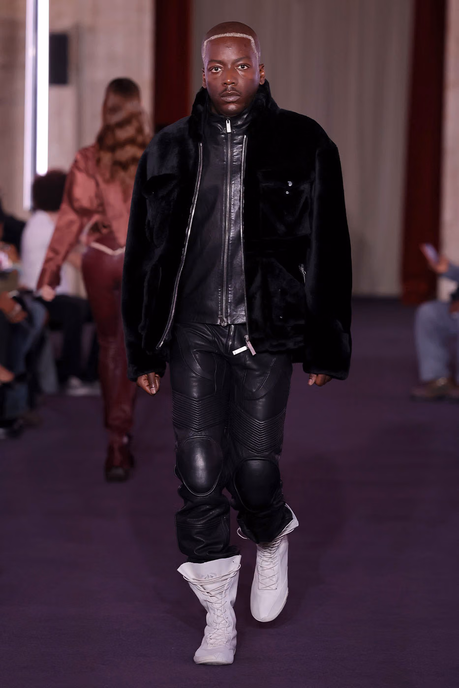 Kai Cenat VIVET Collection 1 runway show Cipriani Lower Manhattan New York Fashion Week