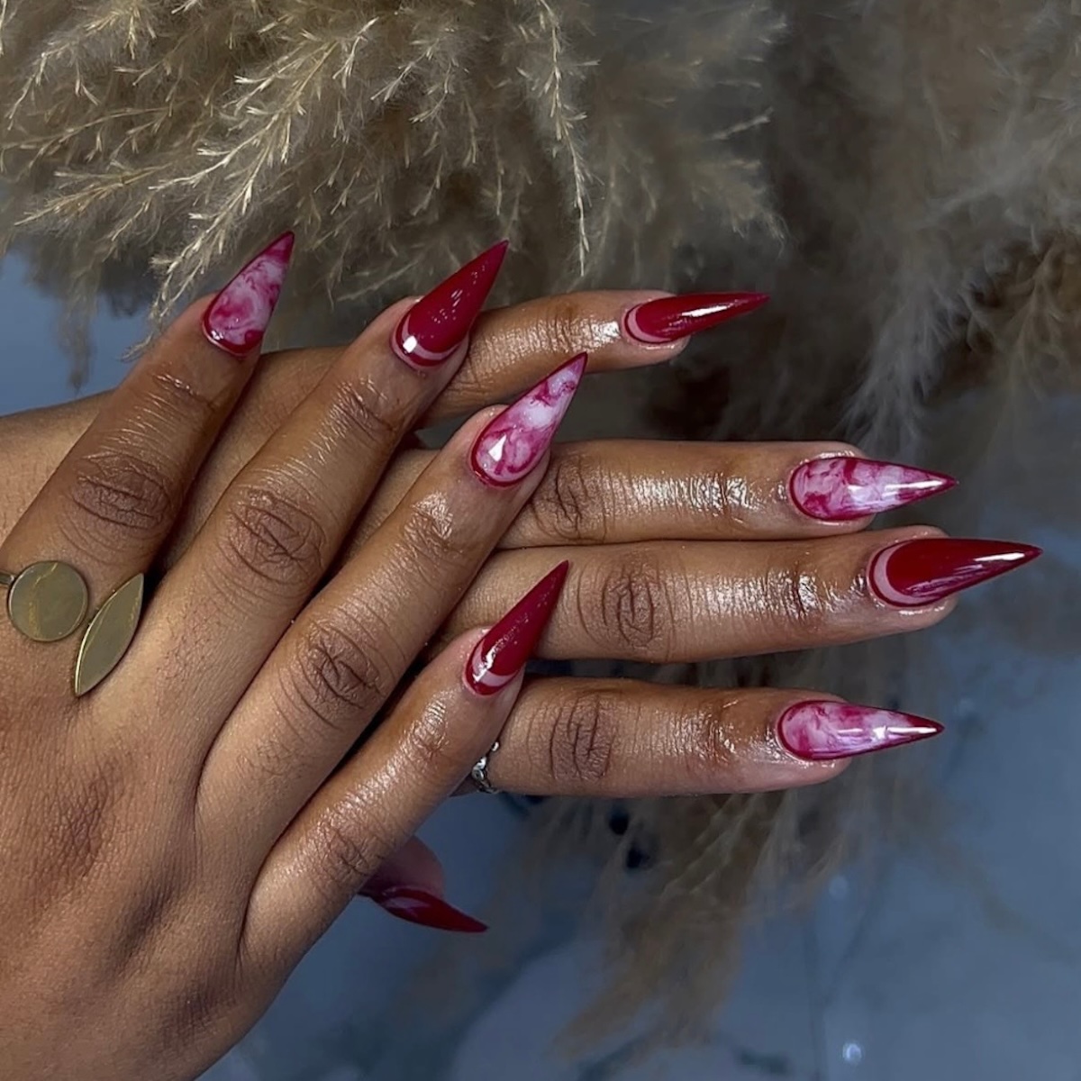 burgundy-fall-nails-style-rave