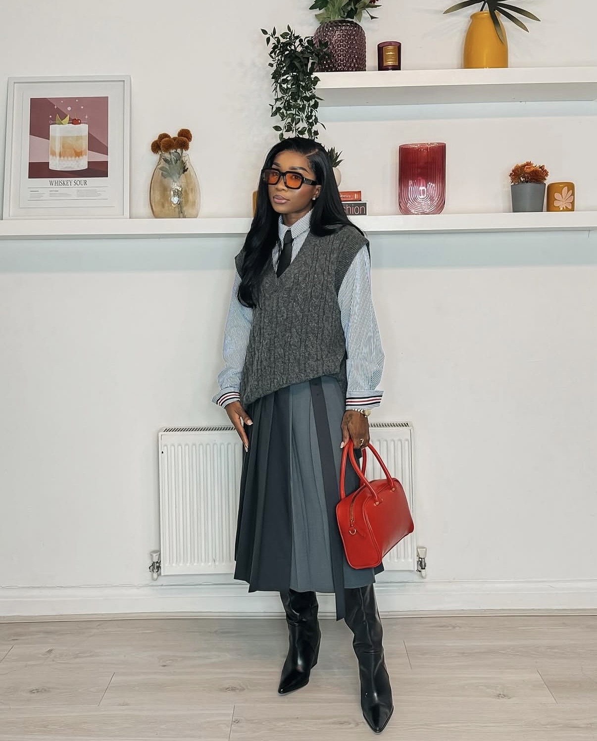 how to style vests for fall