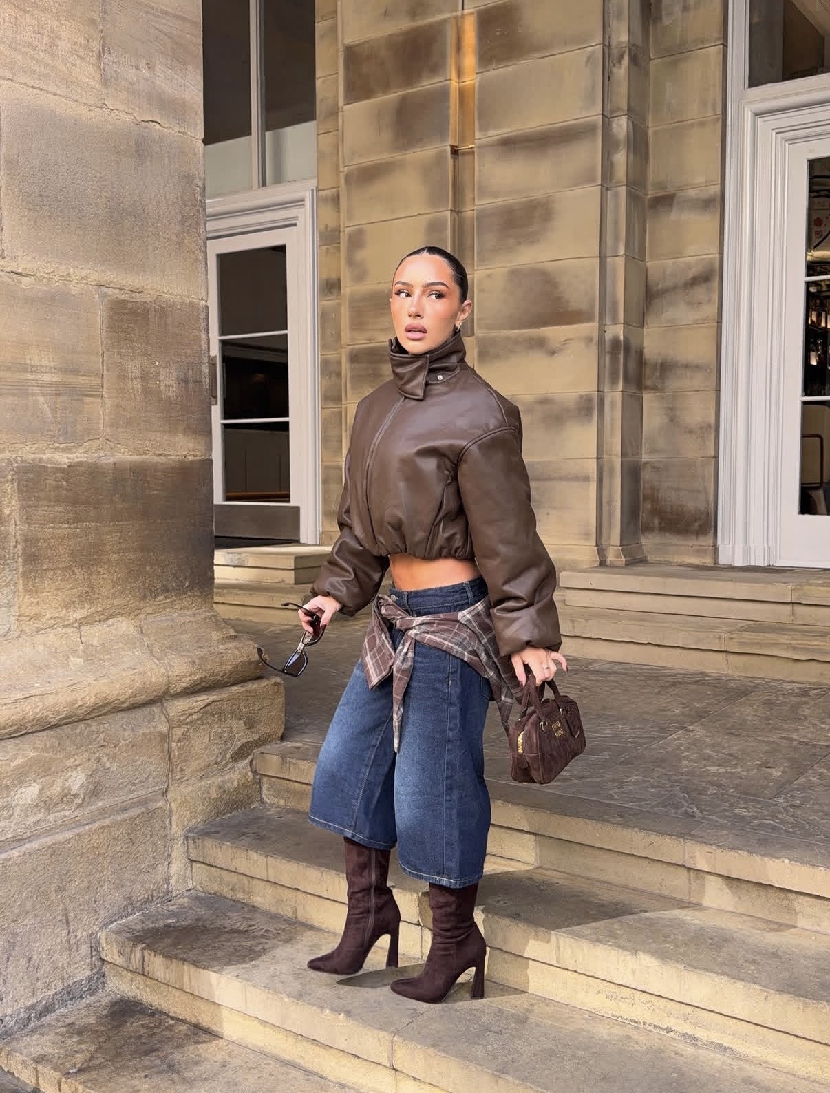 cropped pants fall styling